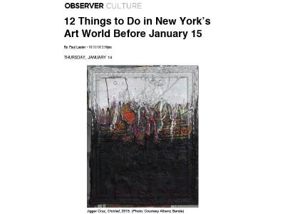 12 Things to Do in New York’s Art World Before January 15